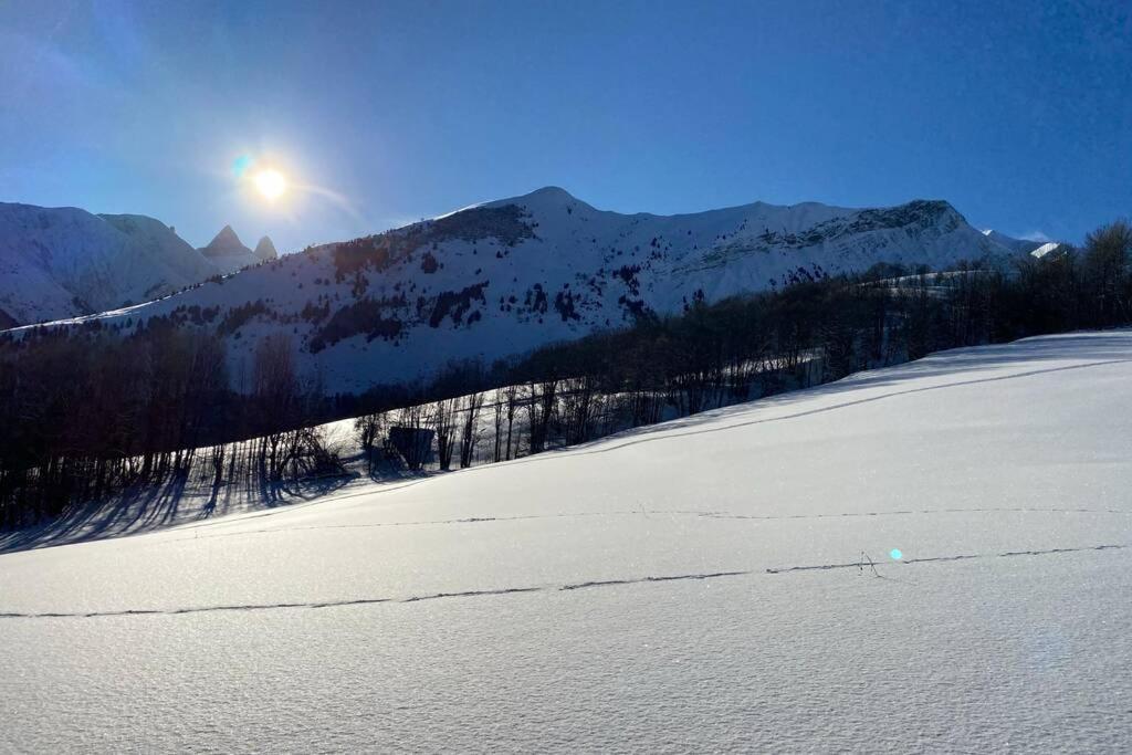 Logement 4/6 Personnes A La Montagne Avec Piscine Apartment Saint-Sorlin-dʼArves Екстериор снимка